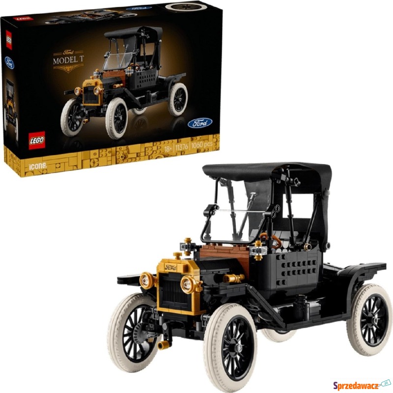 Klocki konstrukcyjne LEGO Icons 11376 Ford Model... - Klocki - Gorzów Wielkopolski