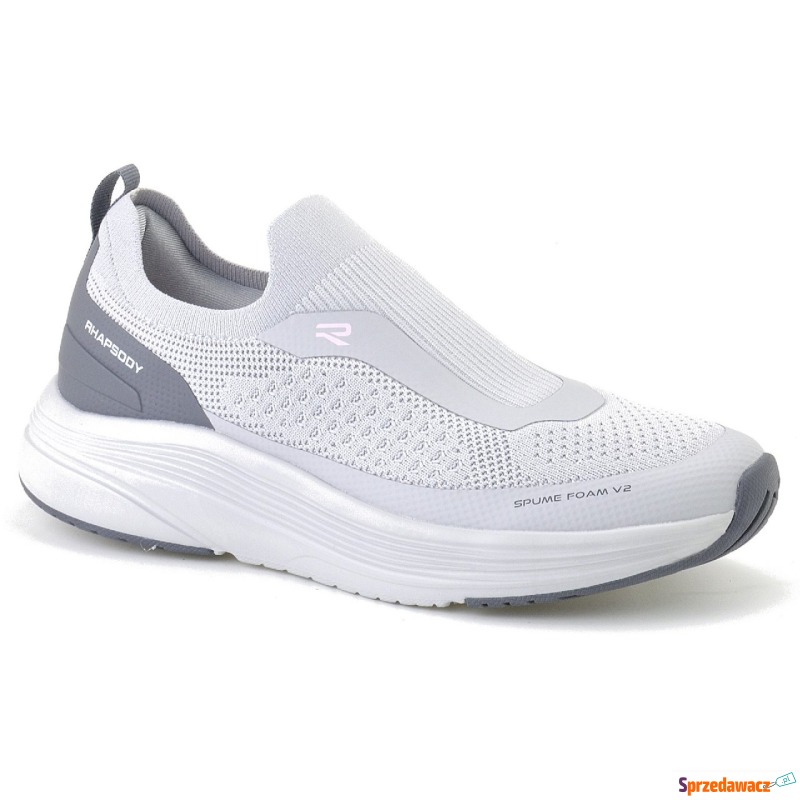 Szare wsuwane damskie sneakersy American Club... - Buty sportowe miejskie... - Słupsk