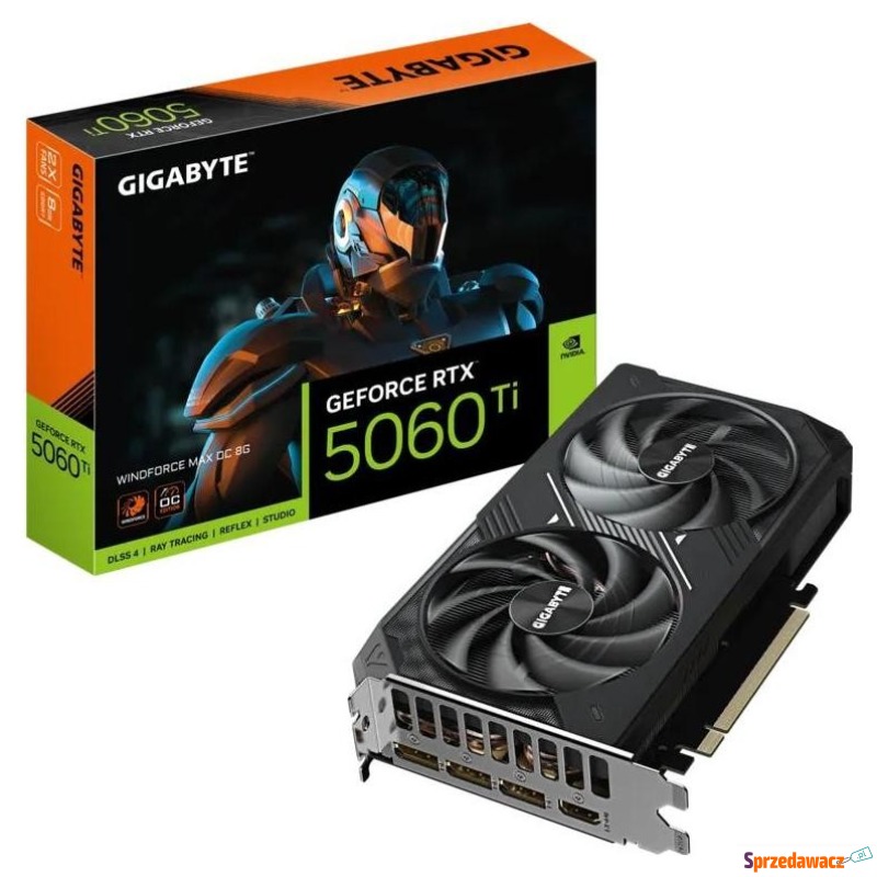 Gigabyte GeForce RTX 5060 Ti WINDFORCE MAX OC... - Karty graficzne - Radom