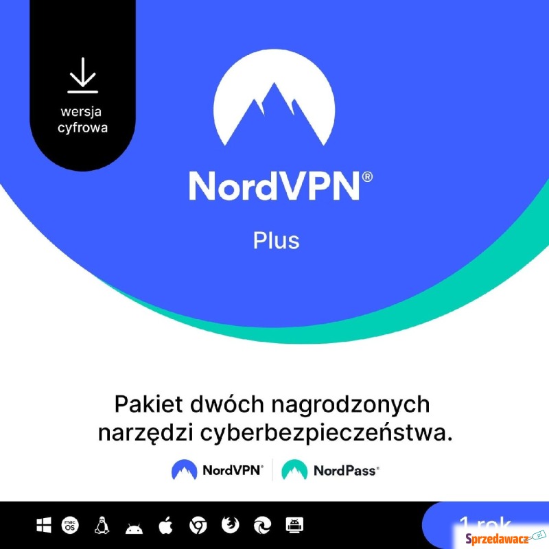 Vpn (virtual private network) NordVPN Plus (VPN... - Bezpieczeństwo - Chorzów
