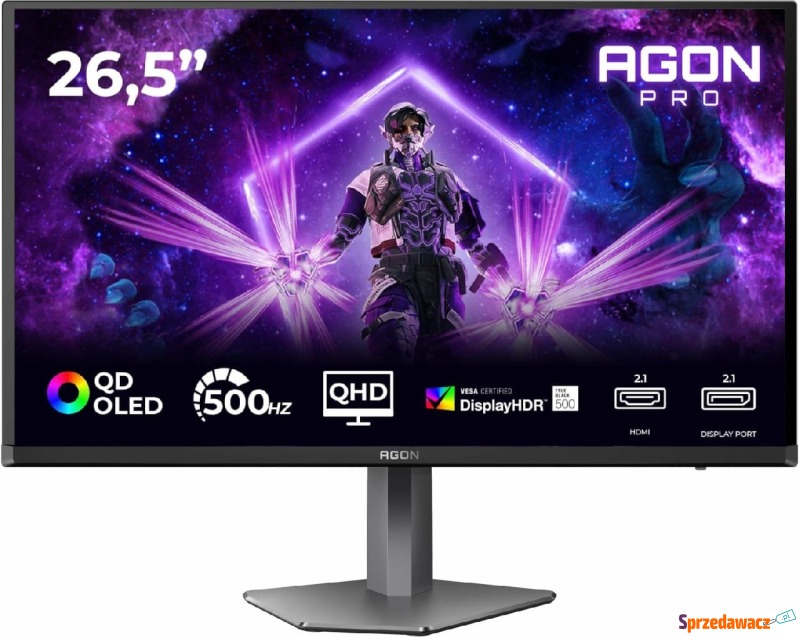 AOC AGON PRO AG276QKD2 - 500Hz | QHD | QD-OLED... - Monitory LCD i LED - Sopot