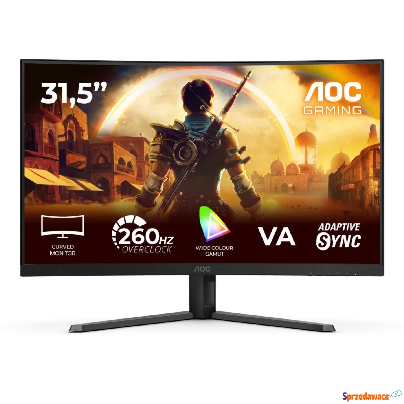 AOC C32G42ZE - 260Hz OC | Full HD | VA | 31.5'' - Monitory LCD i LED - Wrocław