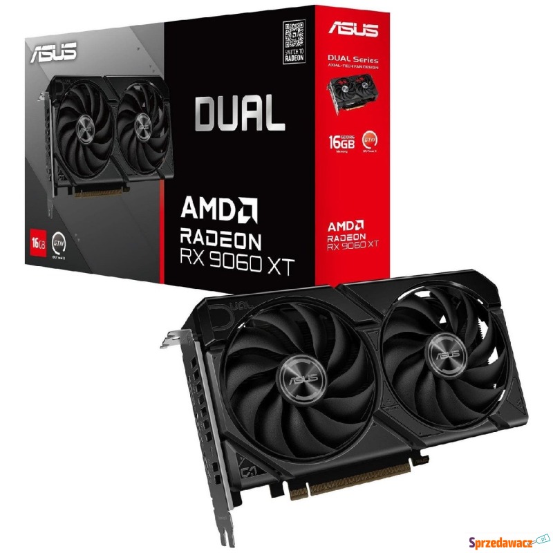 ASUS Radeon RX 9060 XT DUAL 16GB - Karty graficzne - Ostrołęka