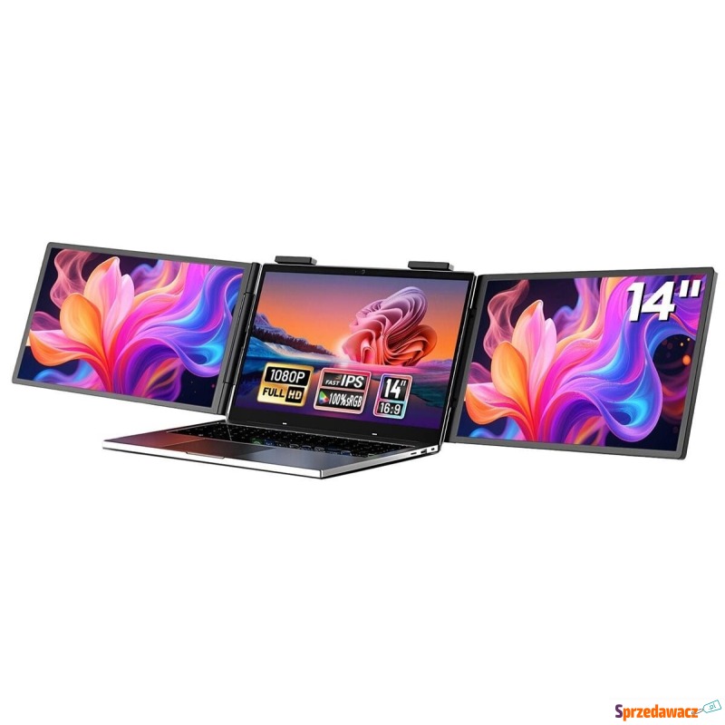 ZEUSLAP ZB14 - Full HD | IPS | 2x 14'' - Monitory LCD i LED - Koszalin