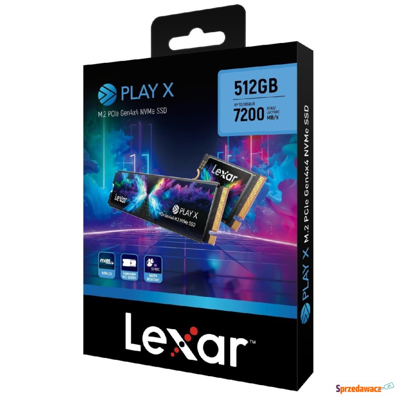 Lexar Play X Pci-e4.0 Nvme 512GB - Dyski twarde - Mysłowice