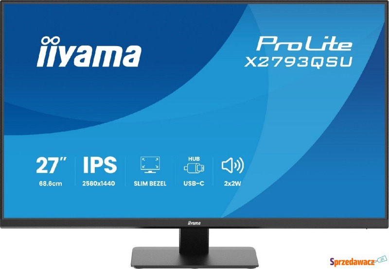 iiyama ProLite X2793QSU-B1 - 75Hz | QHD | IPS... - Monitory LCD i LED - Starachowice