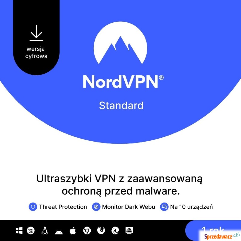 Vpn (virtual private network) NordVPN Standard... - Bezpieczeństwo - Białystok