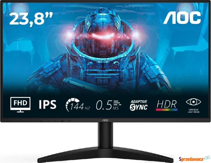 AOC 24B36X - 144Hz | Full HD | IPS | 23.8'' - Monitory LCD i LED - Gorzów Wielkopolski