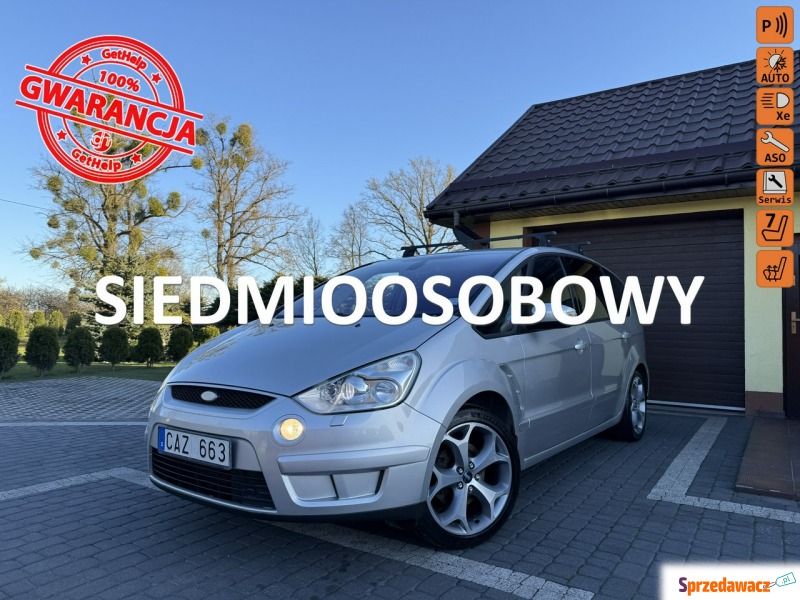 Ford S-MAX  Minivan/Van 2009,  2.0 benzyna - Na sprzedaż za 19 800 zł - Łęgowo