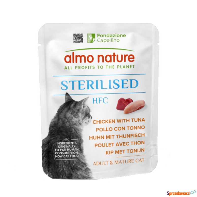 Megapakiet Almo Nature HFC Sterilised, 24 x 50... - Karmy dla kotów - Tarnów
