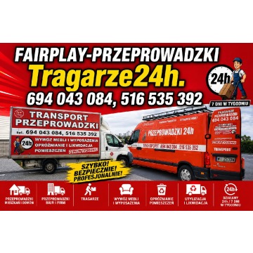 TRAGARZE wnoszenie mebli paczek gabarytów Przeprowadzki