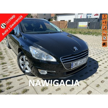 Peugeot 508 - Mocny silnik, nawigacja, Bluetooth, 6 biegów, parktronik, Isofix, hak