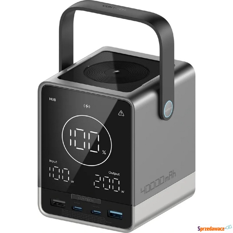 Cuktech 40000 mAh 2x USB-C 2x USB-A 300W czarny - Power banki - Żukowo