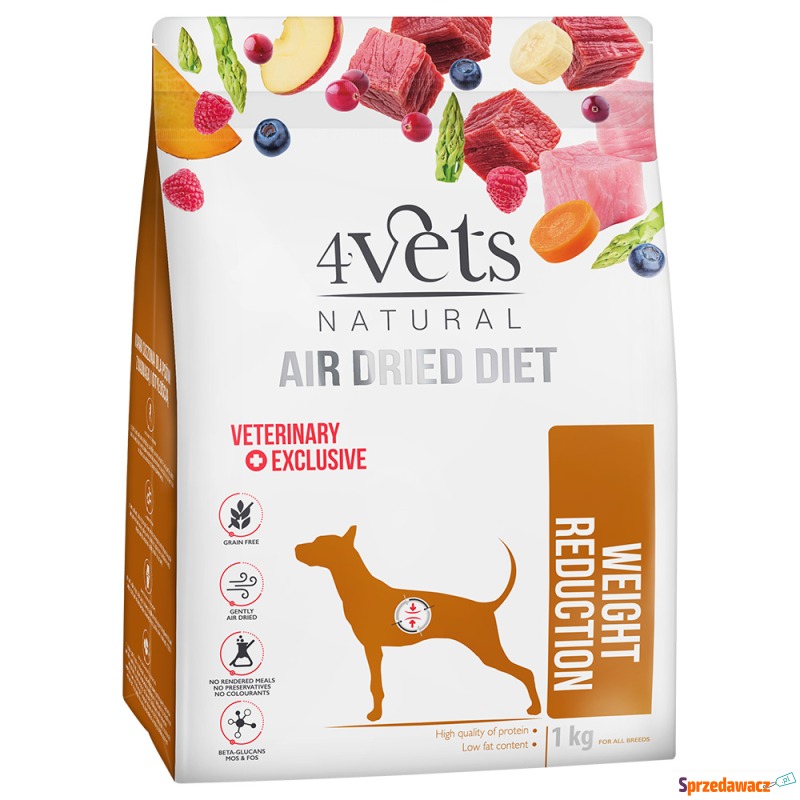 4Vets Natural Canine Weight Reduction - 1 kg - Karmy dla psów - Dąbrowa Górnicza