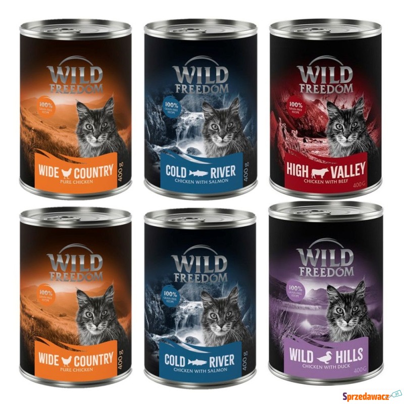 Korzystny pakiet Wild Freedom Adult, 12 x 400... - Karmy dla kotów - Radom