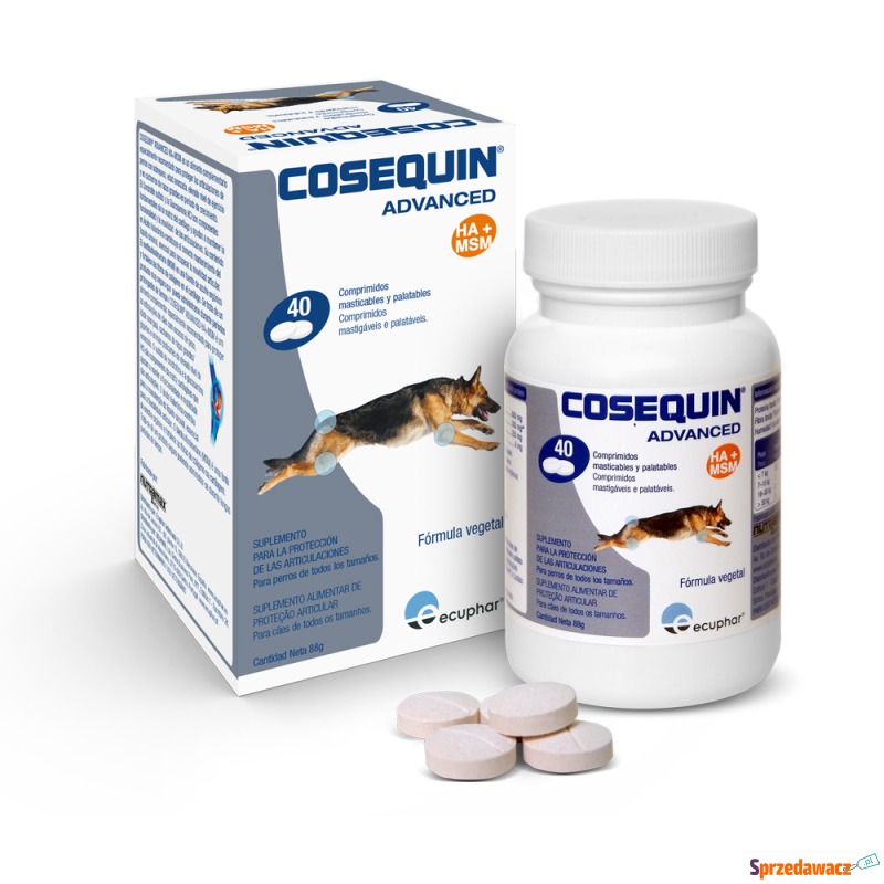 Cosequin Advance dla psów - 40 tabletek - Akcesoria dla psów - Gliwice