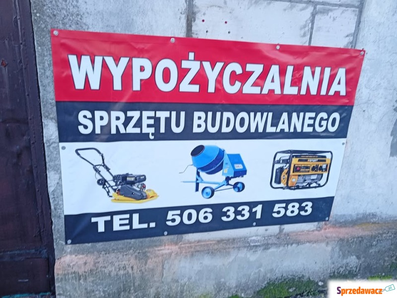Wypożyczę maszyny ogrodnicze i...
