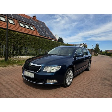 Škoda Superb - Kombi 3.6 VR6 FSI 4x4 260KM 2012r Skóry, Xenon, Grzane Fotele
