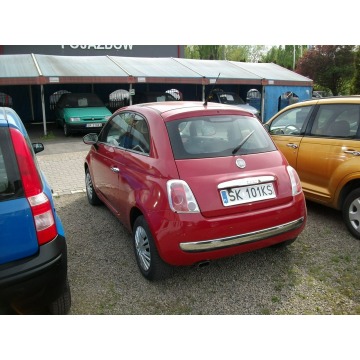 Fiat 500  Hatchback 2010,  1.2 benzyna - Na sprzedaż za 5 900,00 zł - Katowice - zdjęcie 4