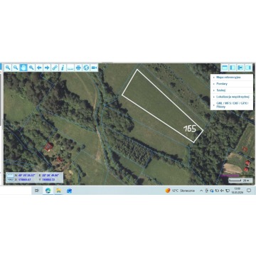 Działka budowlana Bóbrka sprzedam, pow. 6436 m2  (0.64ha), uzbrojona - zdjęcie 8