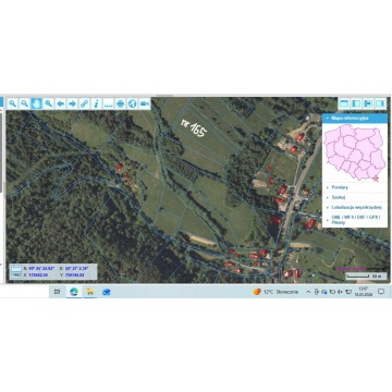 Działka budowlana Solina sprzedam, pow. 6436 m2  (0.64ha), uzbrojona - zdjęcie 9