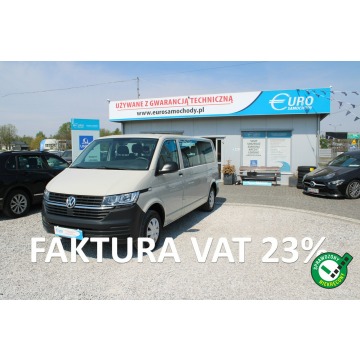 Volkswagen Transporter - 9 miejscowy netto 105 609PLN Salon Polska LONG Gwarancja