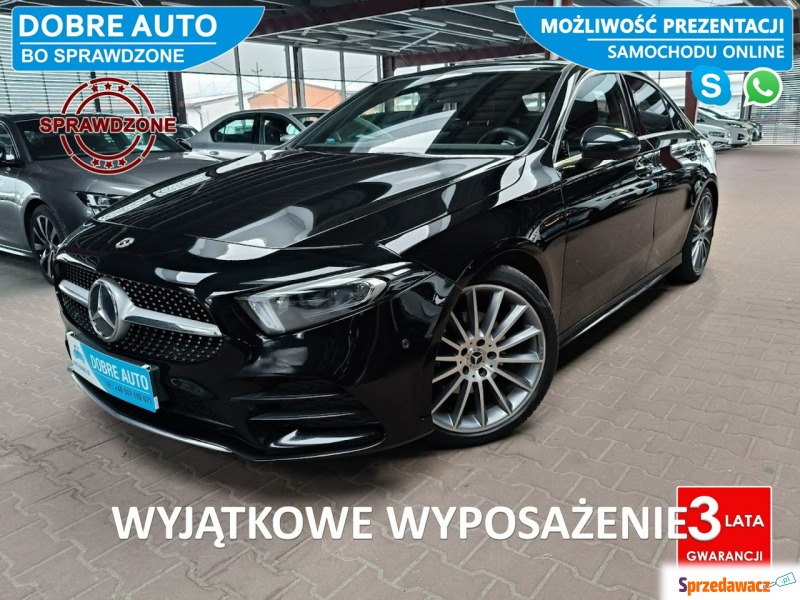 Mercedes - Benz A-klasa  Sedan/Limuzyna 2019,  1.3 benzyna, automat - Na sprzedaż za 99 800 zł - Mysłowice