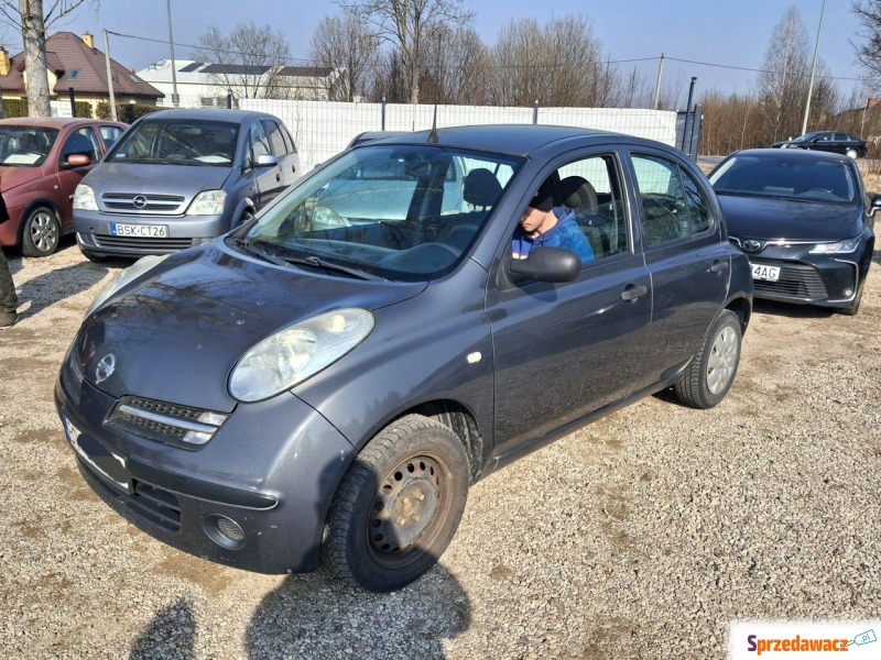 Nissan Micra  Hatchback 2006,  1.2 benzyna - Na sprzedaż za 3 499,00 zł - Fasty