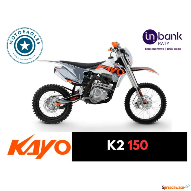 Cross Kayo K2 150 Transport Raty Fvat Rozrusznik... - Motocykle crossowe - Bicz