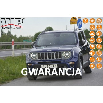 Jeep Renegade - 1.3 Turbo T4 automat skóra nawi pakiet zimowy bezwypadkowy gwarancja