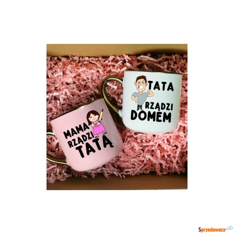 Zestaw kubków dla Taty i Mamy -...