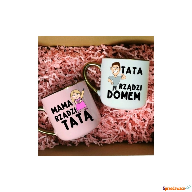Zestaw kubków dla Taty i Mamy -...