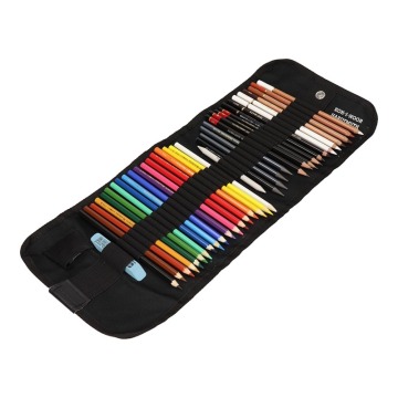 KIN ZESTAW ART 8891/5 W CZARNYM ETUI + KREDKI