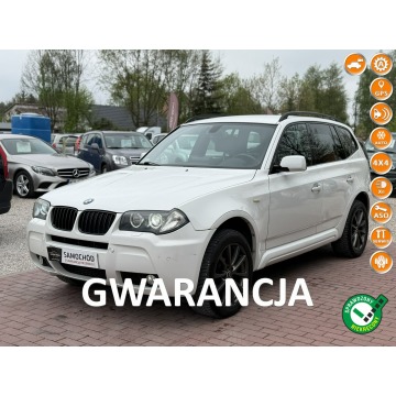 BMW X3 - Gwarancja, Automat, Skóra, Mpakiet, Pamięć fotela, Serwisowany