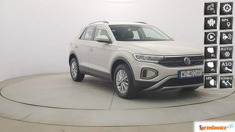 Volkswagen T-Roc  SUV 2022,  1.5 benzyna, automat - Na sprzedaż za 82 850 zł - Warszawa