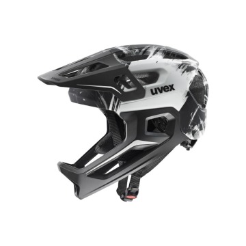 Kask rowerowy dziecięcy UVEX React jr. fullface