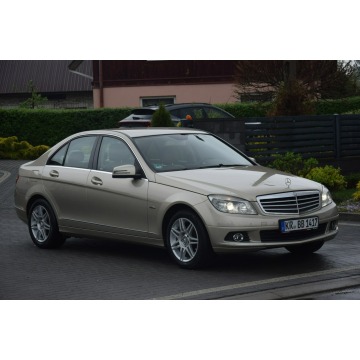Mercedes C 180 - 1.6B Kompresor Skóra Navi Xenon 2 KPL KÓŁ Serwis Zadbany Sprowadzony