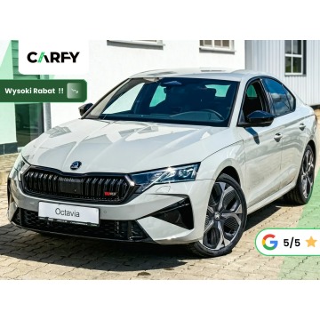 Škoda Octavia - RS 2.0 TSI (265KM) ! Rocznik 2026 Bogata wersja! Negocjuj cenę !!