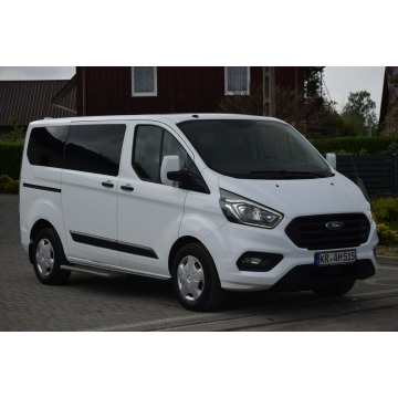 Ford Transit Custom - 2.0D 9 Osobowy Nawiewy PDC Nowy Rozrząd Oryginał Lakier 2019r Sprowadz