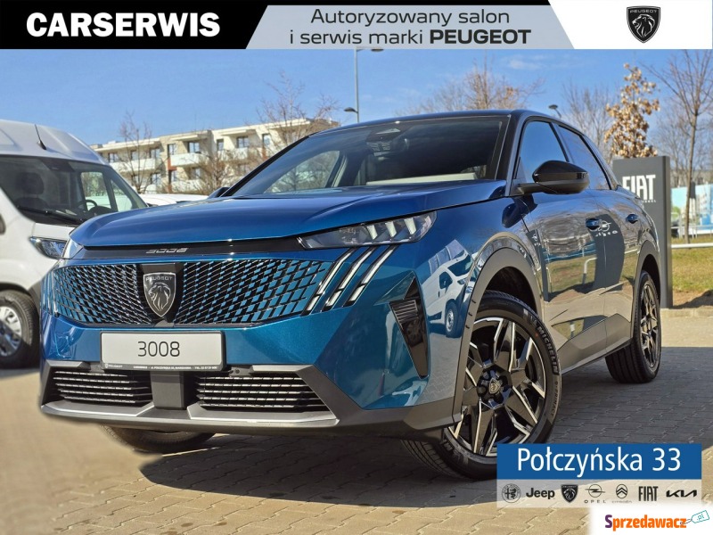 Peugeot 3008  SUV 2026,  1.2 benzyna, automat - Na sprzedaż za 141 990 zł - Warszawa