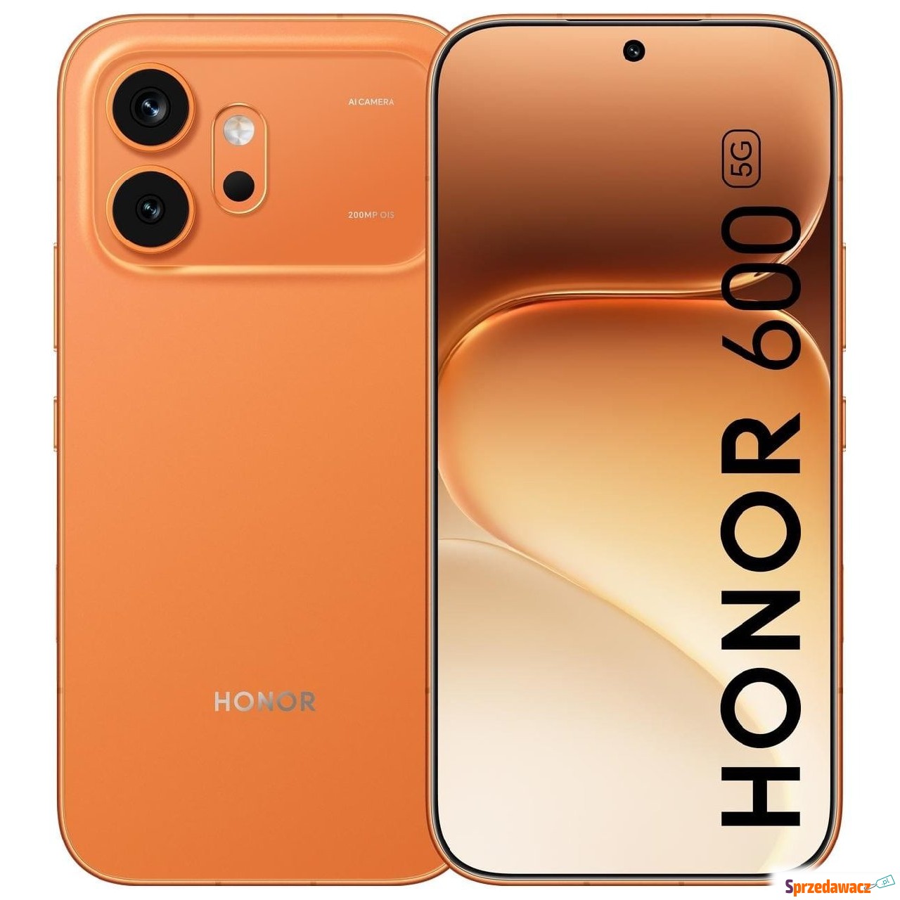 HONOR 600 8/256GB Pomarańczowy