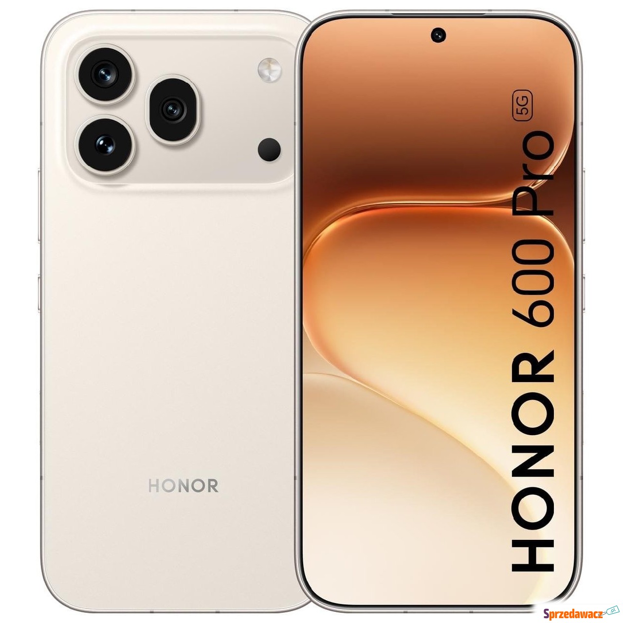 HONOR 600 Pro 12/512GB Białe Złoto