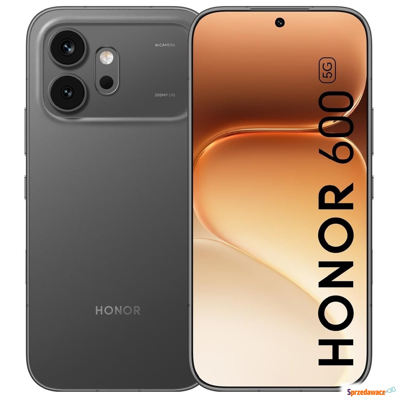 HONOR 600 8/256GB Czarny