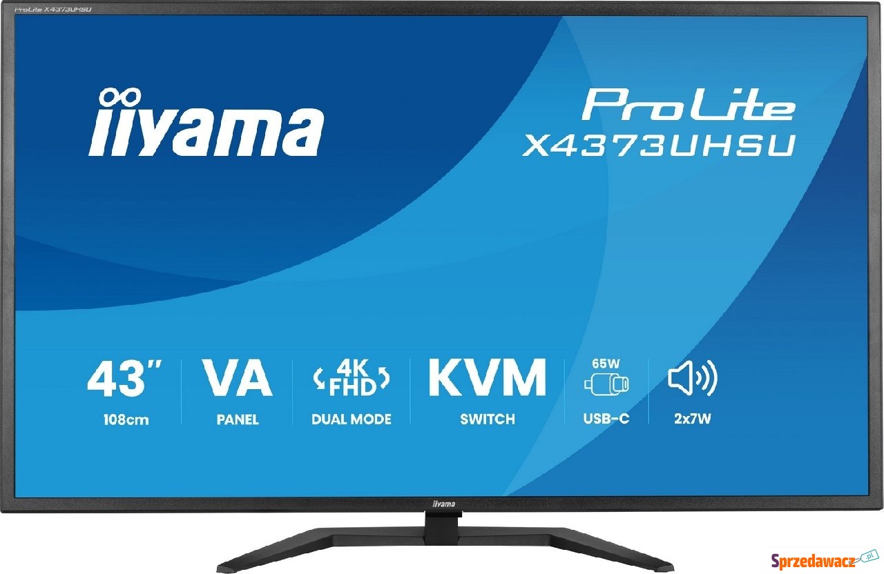 iiyama ProLite X4373UHSU-B2 - 60Hz...