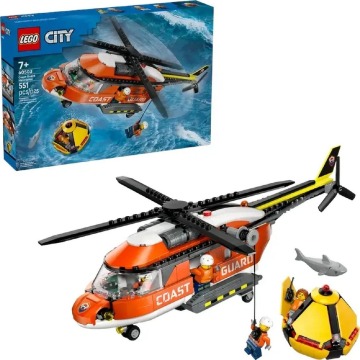 Klocki konstrukcyjne LEGO City 60503 Helikopter straży przybrzeżnej