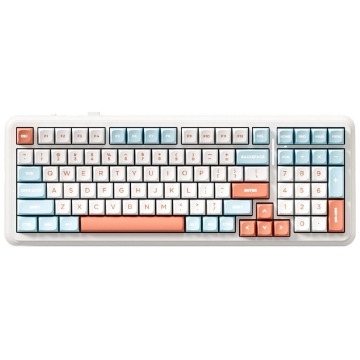 Klawiatura Klawiatura gamingowa Mchose K99 MCHOSE Icy Creamsicle bezprzewodowa mechaniczna podświetl