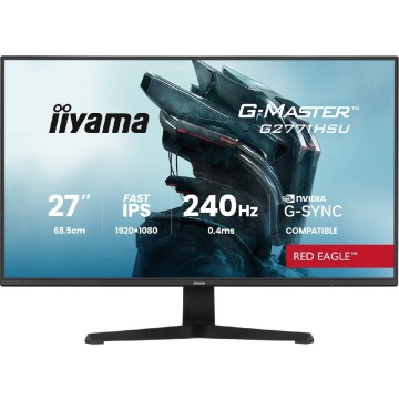 iiyama G-Master G2771HSU-B1 Red Eagle - 240Hz | Full HD | Fast IPS | 27''