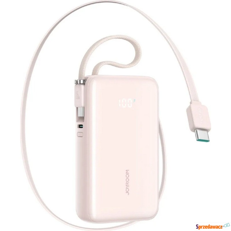 Joyroom JR-PR2L 10000 mAh USB-C 35W różowy - Power banki - Stargard