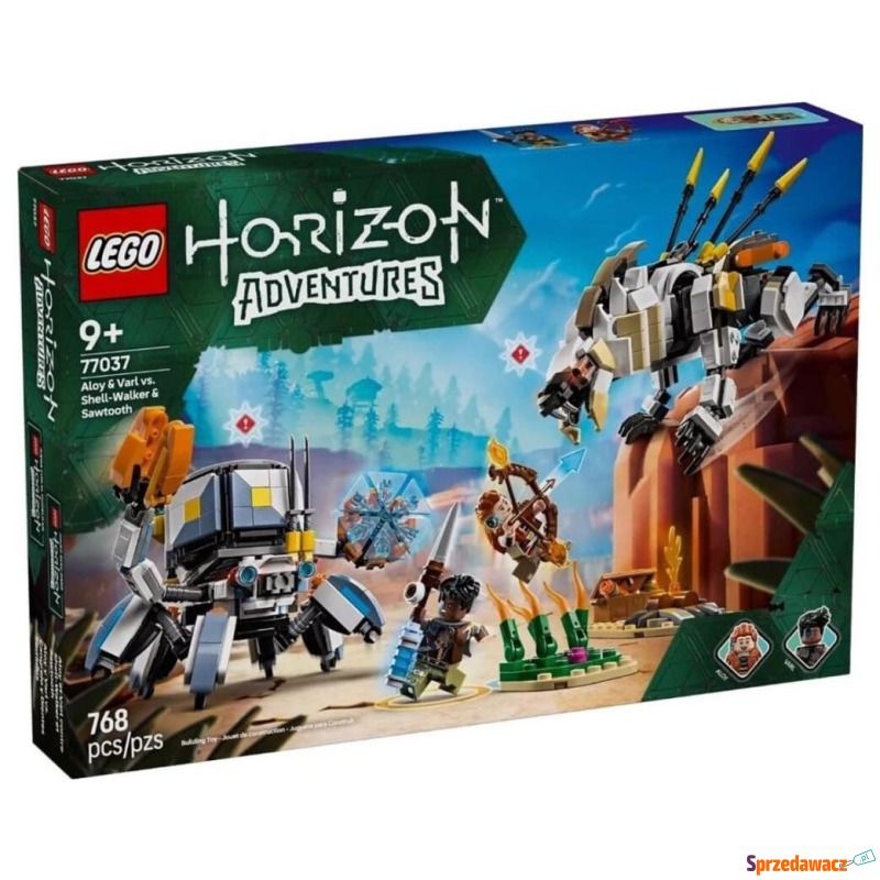 Klocki konstrukcyjne LEGO Horizon 77037 Aloy i... - Klocki - Słupsk