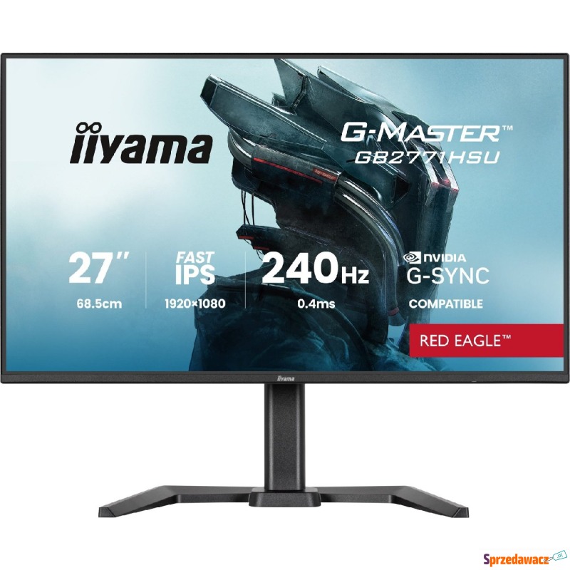 iiyama G-Master GB2771HSU-B1 Red Eagle - 240Hz... - Monitory LCD i LED - Lubin